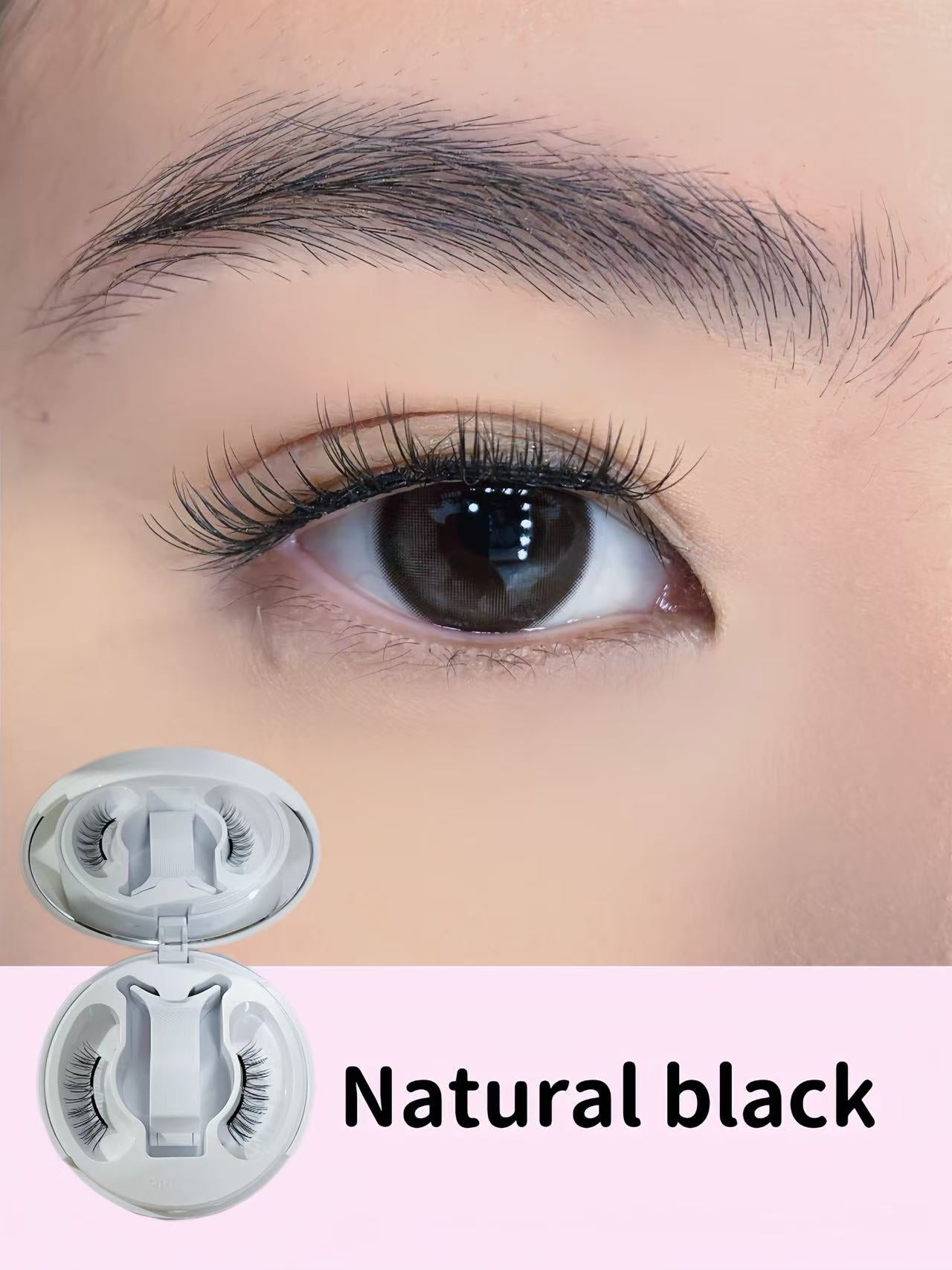 CRUSHPEACH UPDATED 5.0 SOFT Magnetic/ magnet eyelashes/Lashes -NATURAL