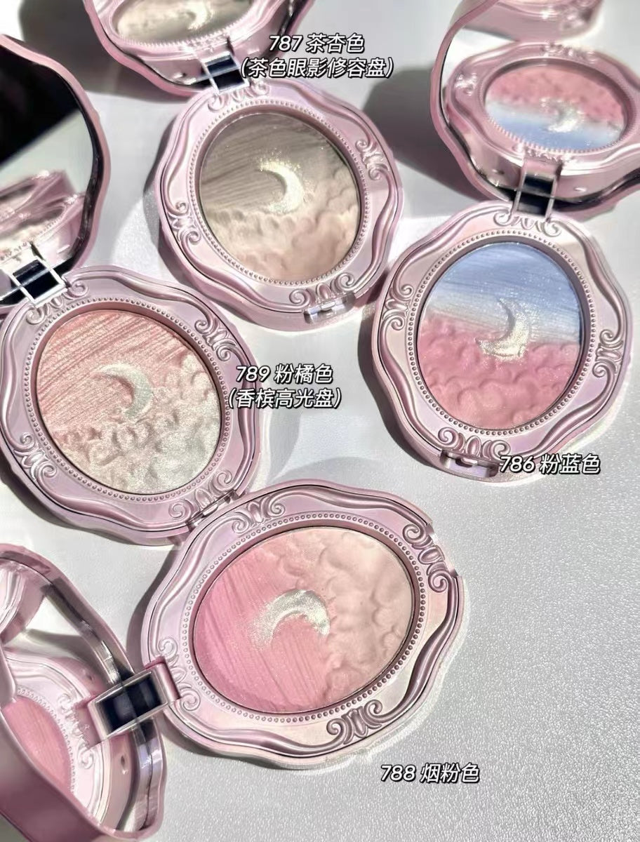 crushpeach colorrose Oil Embossed Blush 4Colors